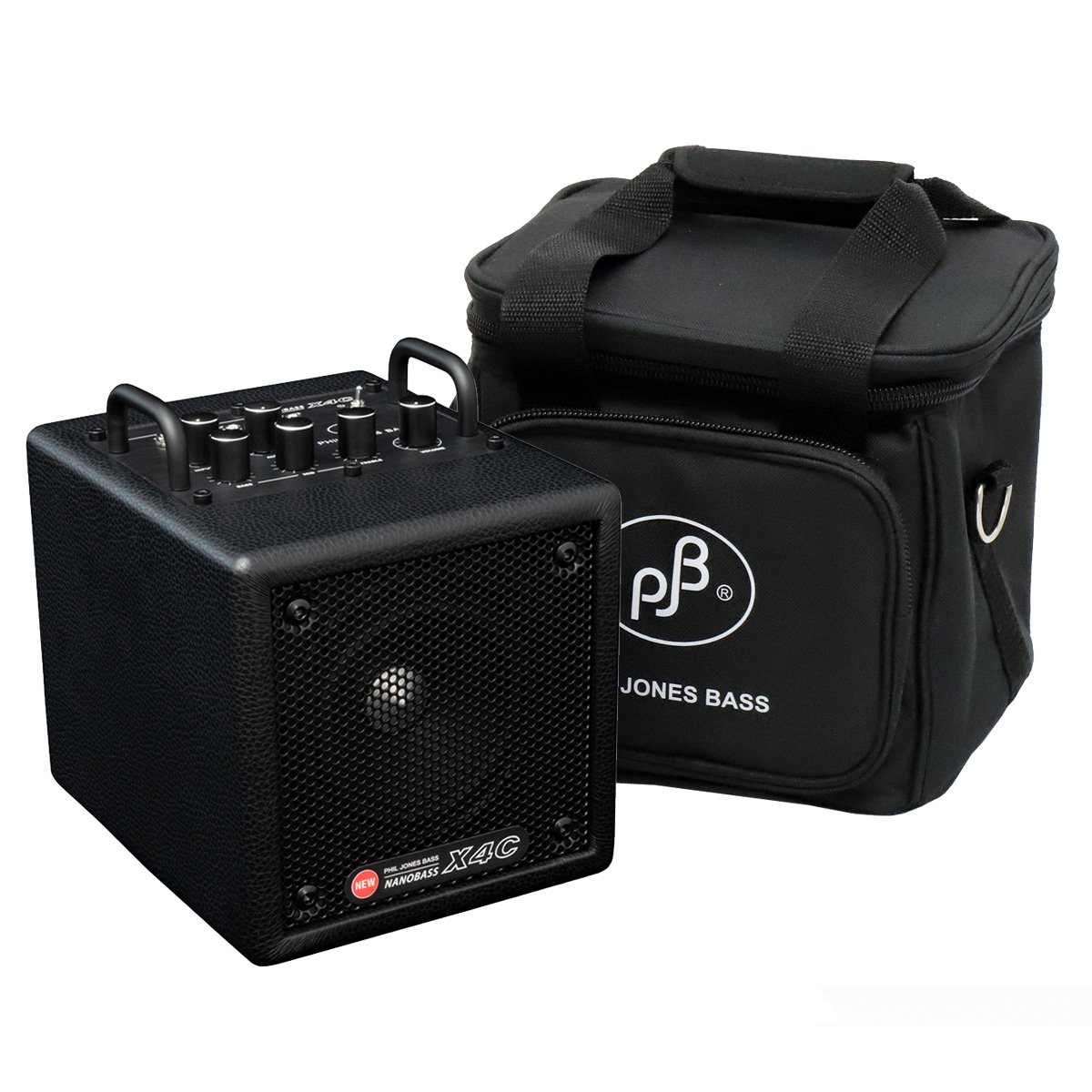 Phil Jones Bass (PJB) / NANOBASS X4C Black フィルジョーンズ[専用キャリングバッグ同時購入セット]【YRK】