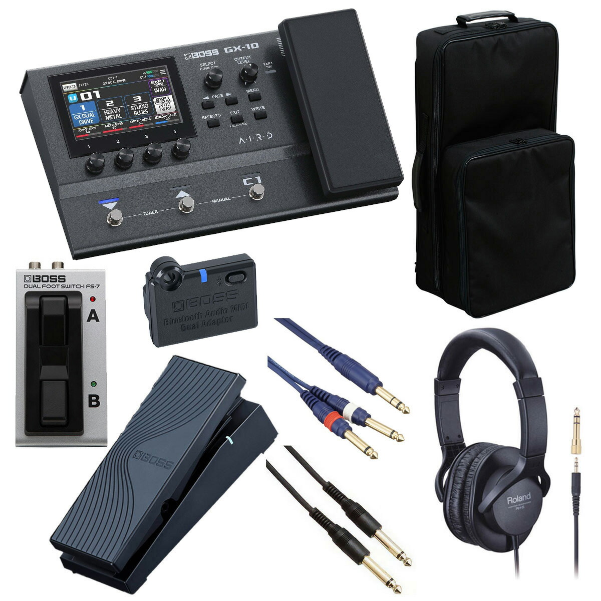 BOSS マルチエフェクター GX-100 + エフェクターケース付き BOSS / GX-100 Guitar Effects Processor ボス マルチエフェクター