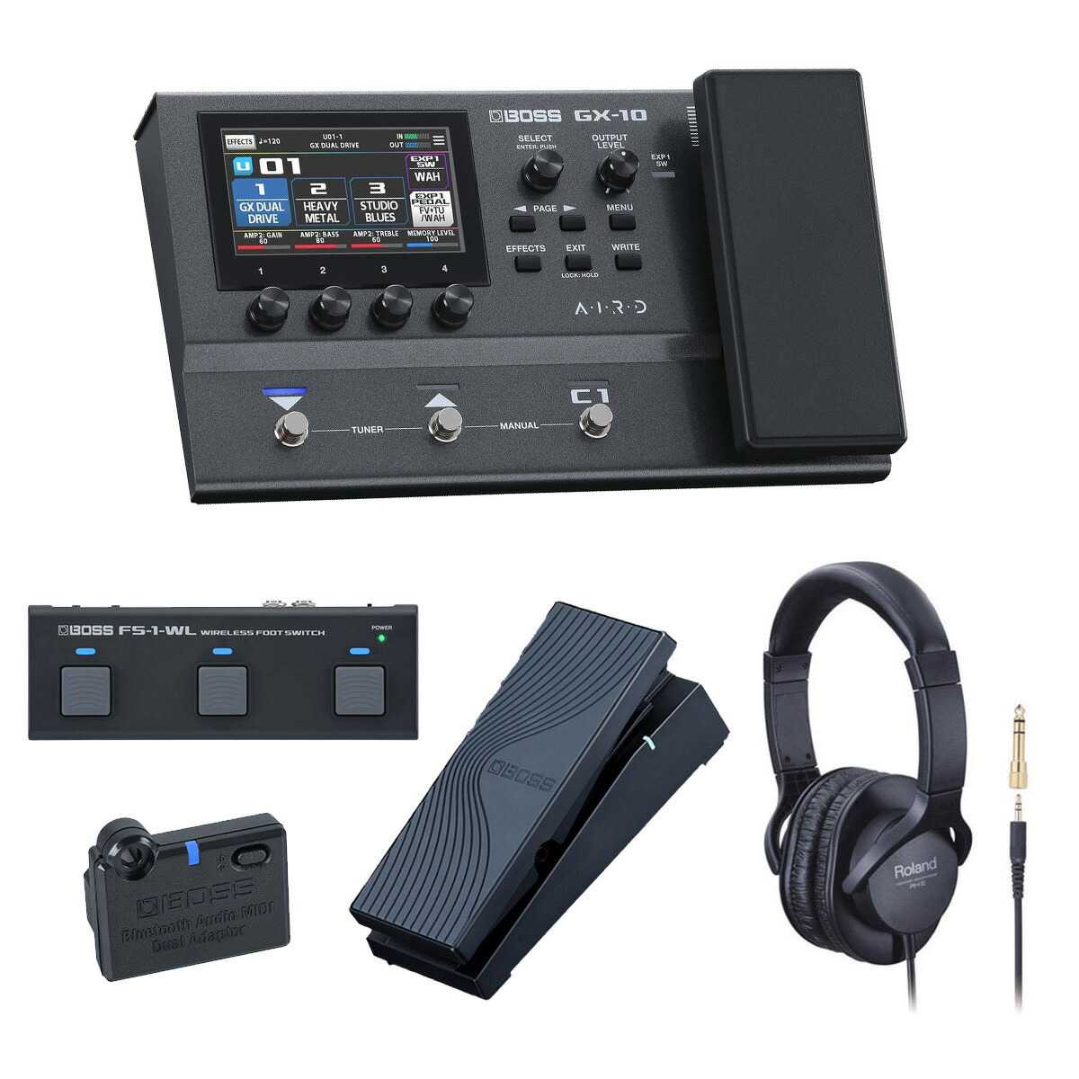 【楽天市場】BOSS / GX-10 Guitar Effects Processor ボス GX10 マルチエフェクター[自由自在にサウンド ...