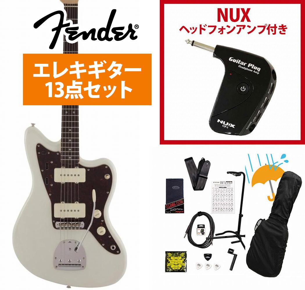 Fender / Made in Japan Traditional 60s Jazzmaster Rosewood FB Olympic White GP-1アンプ付属エレキギター初心者セットR【YRK】|イシバシ楽器 WEB SHOP