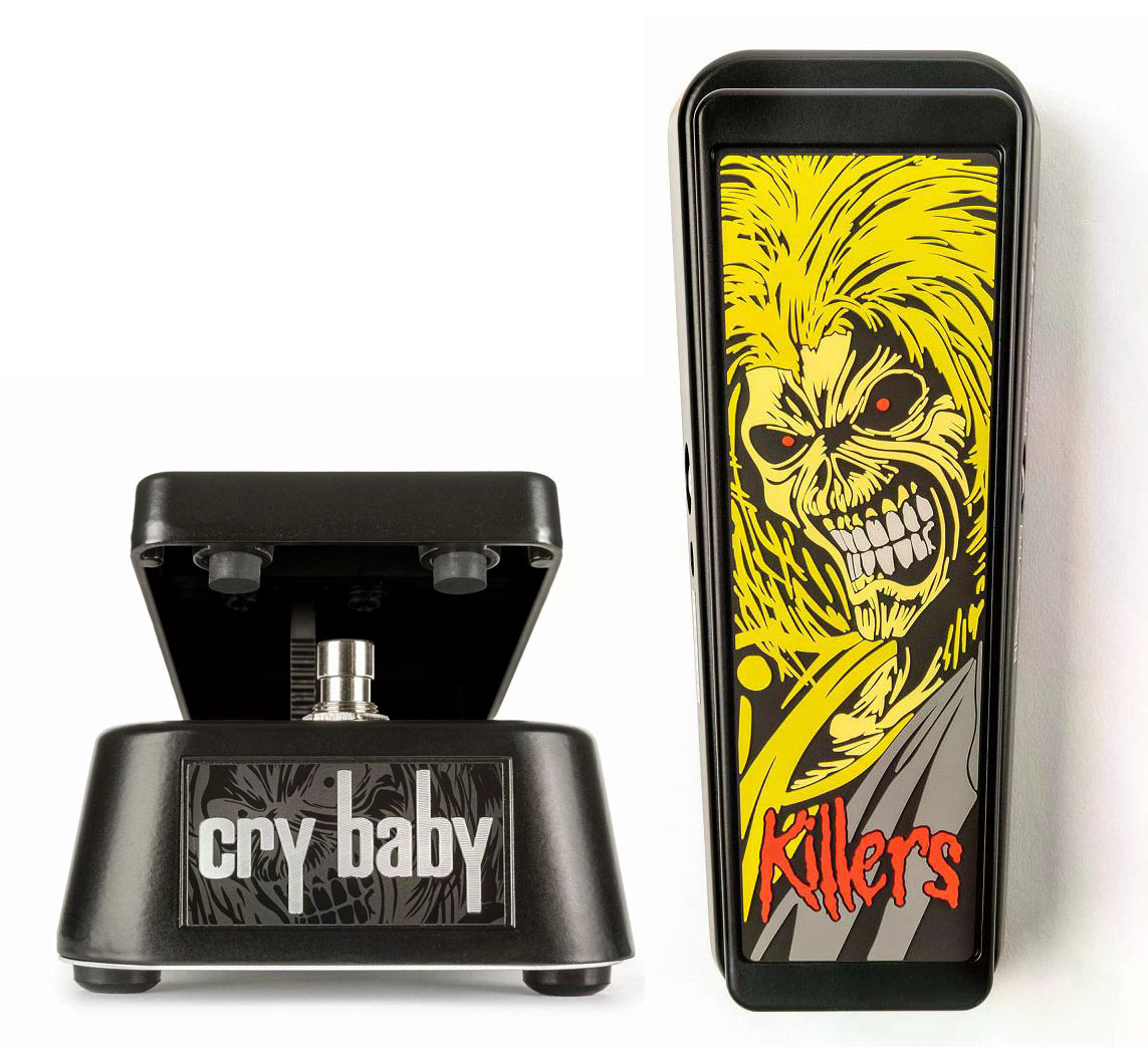 《購入特典有り》【新製品】 Jim Dunlop / IM95K Iron Maiden Killers Cry Baby Wah アイアン・メイデン クライベイビー・ワウ ワウ・ペダル《ACアダプター(DC-009SP)プレゼント》