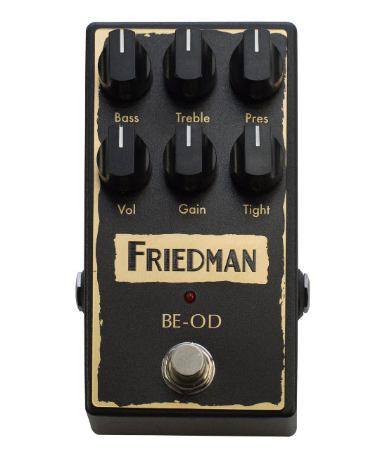 《購入特典有り》Friedman / BE-OD オーバードライブ フリードマン 【国内正規品】《Fenderギター/ベース用シールドケーブルプレゼント》|イシバシ楽器 WEB SHOP