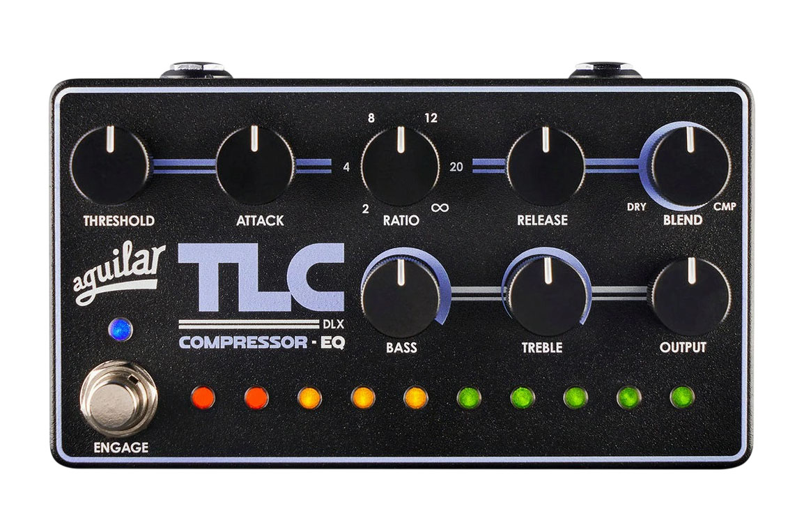 aguilar / TLC Compressor EQ DLX ベース用エフェクター コンプレッサー アギュラー 【国内正規品】｜イシバシ楽器　ＷＥＢ　ＳＨＯＰ