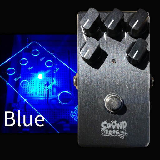★美品! SOUNDFROG Berial ベース オーバードライブ 紫LED ☆美品! SOUNDFROG Berial ベース オーバードライブ 紫LED ☆美品