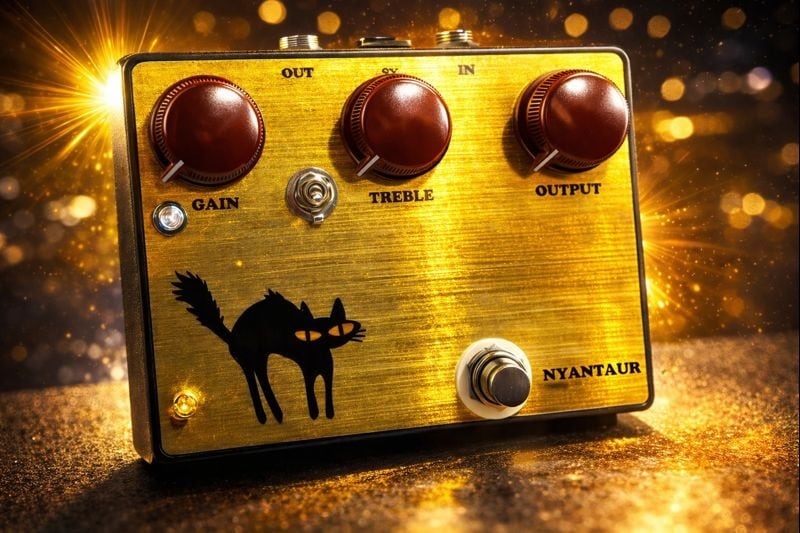 【新製品】 SEA SIDE SOUND / NYANTAUR ニャンタウルス オーバードライブ 日本製 Made in Japan【PNG】