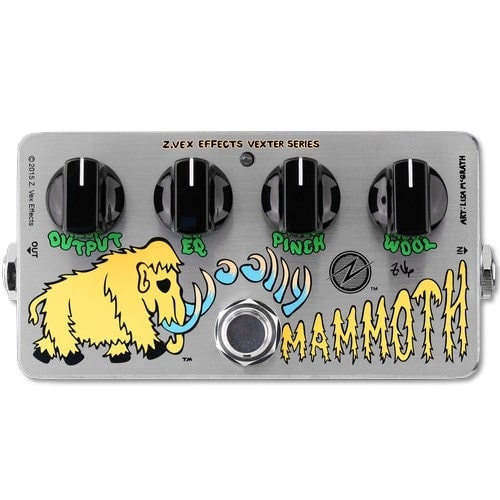 Z.VEX / Vexter Series Woolly Mammoth ファズ ベース用エフェクター ジーベックス【国内正規品】【PNG】