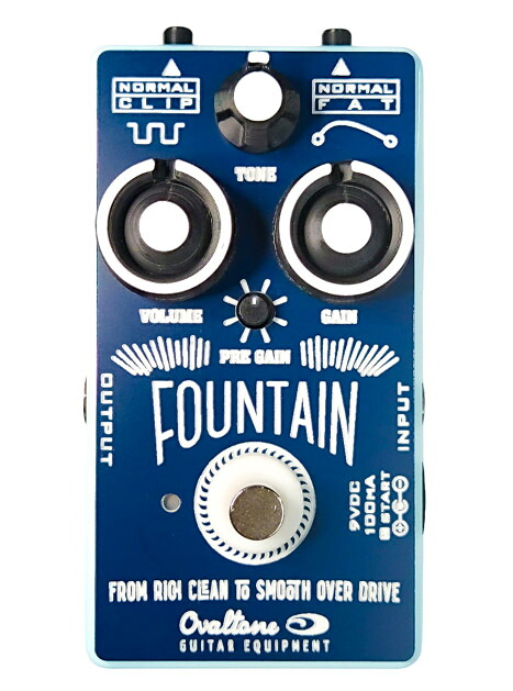 Ovaltone / FOUNTAIN ファウンテン オーヴァルトーン オーバードライブ 日本製 Made in Japan 【PNG】