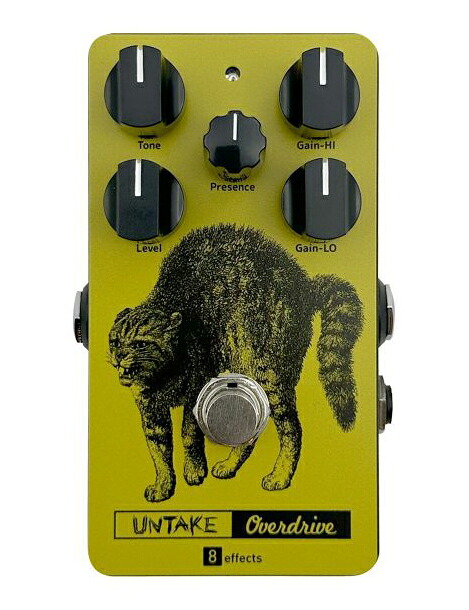［ジャズマスター専用オーバードライブ/ブースター］ UNTAKE GUITARS / UNTAKE OVERDRIVE by No.8 effects オーバードライブ/ブースター 日本製 Made in Japan【PNG】｜イシバシ楽器　ＷＥＢ　ＳＨＯＰ