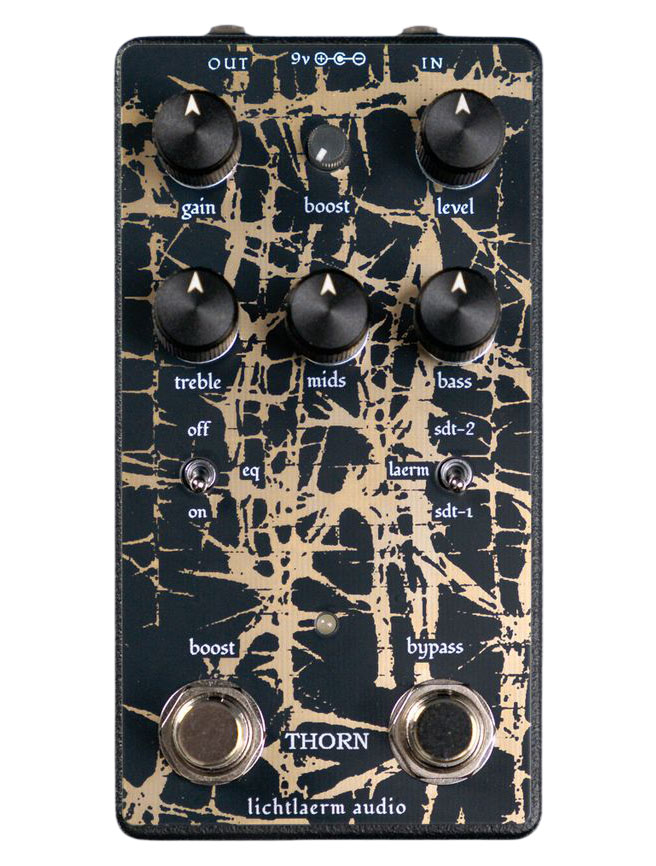 【新製品】 Lichtlaerm Audio リヒラム オーディオ / Thorn Lennart Bossu Signature Distortion ディストーション【国内正規品】