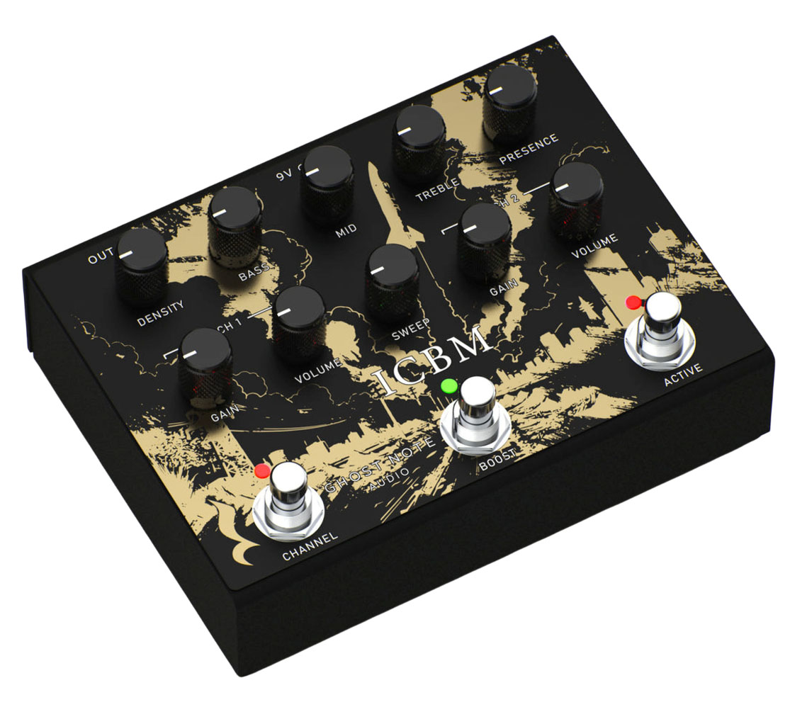 【新製品】 Ghost Note Audio / ICBM ハイゲイン・プリアンプ ゴーストノート オーディオ【国内正規品】