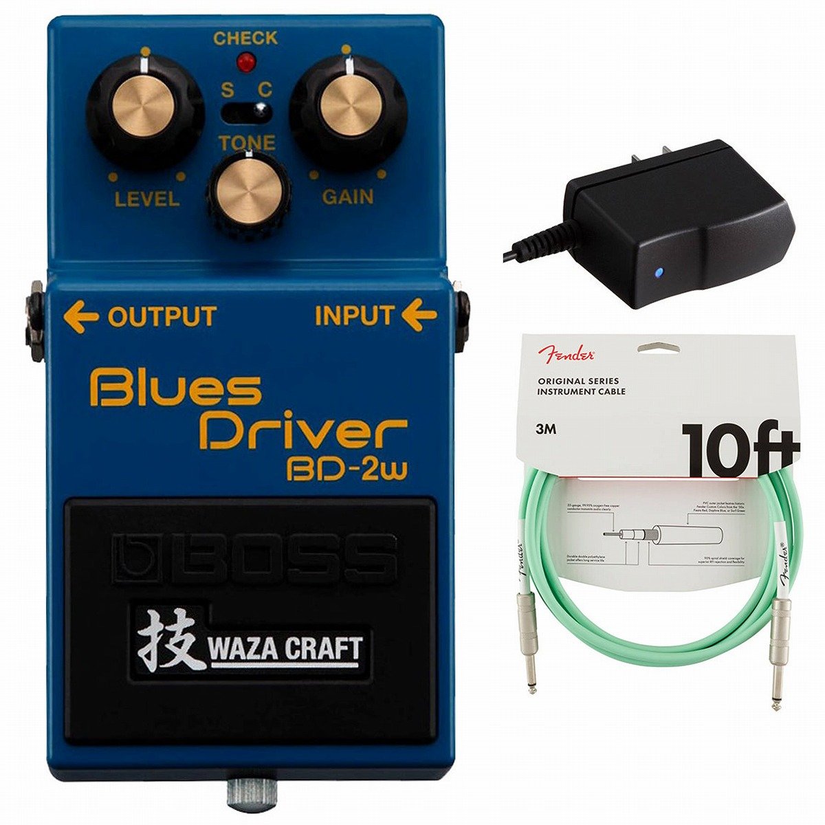 【楽天市場】【あす楽対象商品】BOSS / BD2W(J) Blues Driver W オーバードライブ 純正アダプターPSA100S2