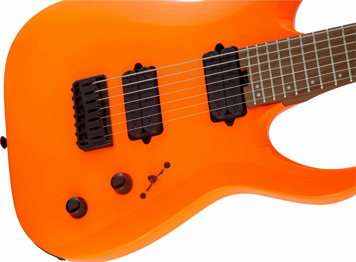 Jackson Pro ストラト ドラム Series Signature Pro Misha Mansoor Juggernaut Ht7 Neon Orange ジャクソン お取り寄せ商品 イシバシ楽器 ｗｅｂ ｓｈｏｐソリッド カラーを採用した7弦仕様のmisha Mansoorシグネチュア