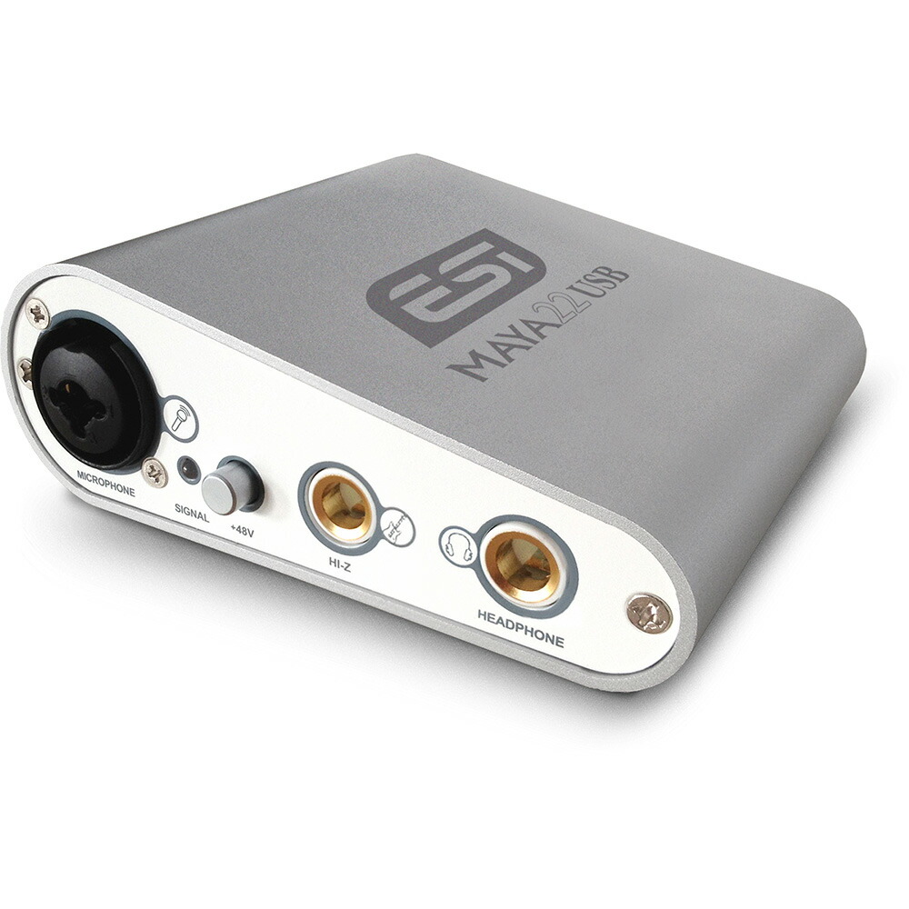 ESI Audiotechnik / MAYA22 USB USBオーディオ・インターフェース【お取り寄せ商品】