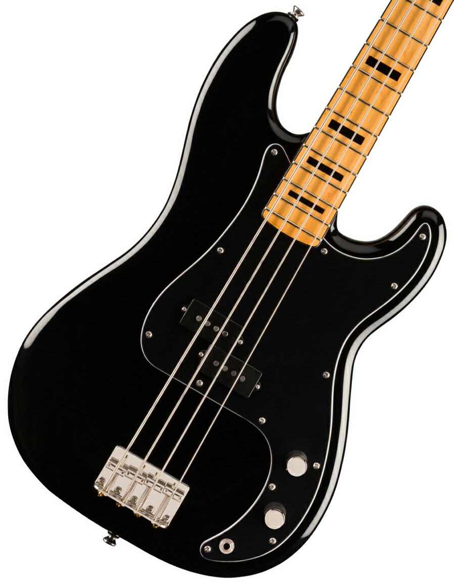 年中無休 By Squier Fender スクワイヤー Black Fingerboard Maple Bass Precision 70s Vibe Classic ベース Williamsav Com