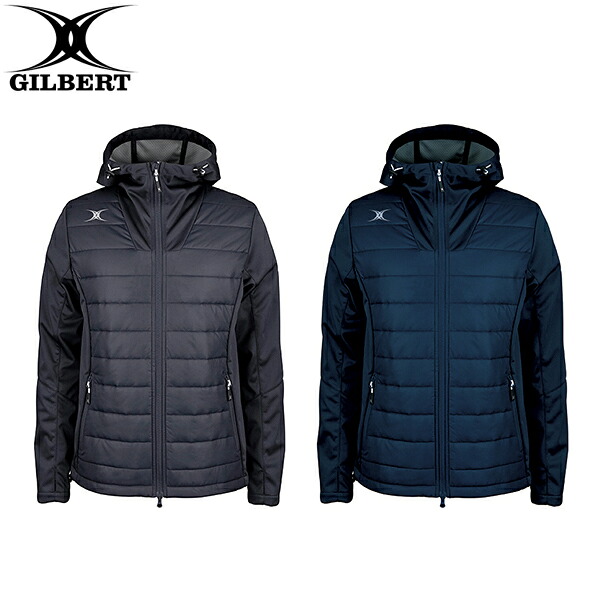 GILBERT ギルバート プロ・アクティブ・ジャケット(フルジップ) XS~2XLサイズ (GB-8223 GB-8224) ラグビー ジャケット アウター 撥水加工