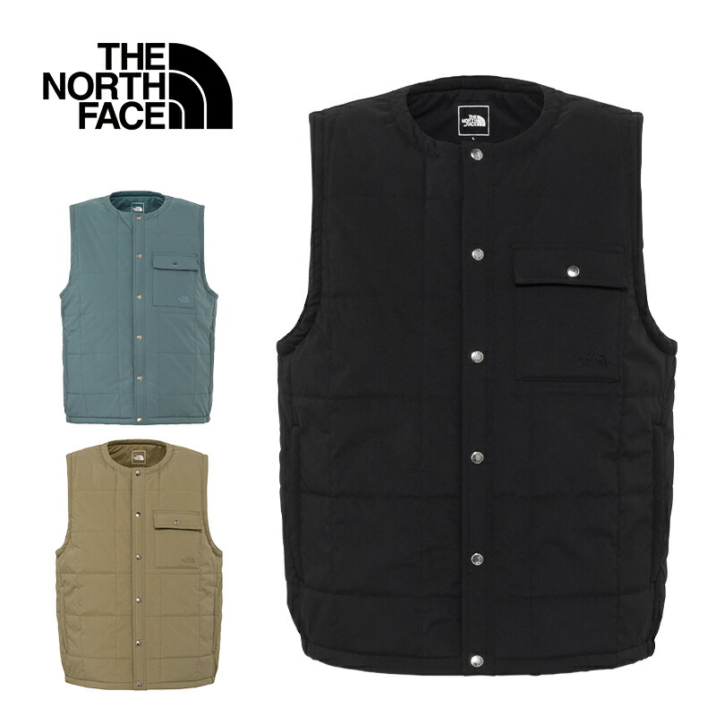 【正規品/即日発送】 THE NORTH FACE ザ・ノース・フェイス メドウウォームベスト ユニセックス NY82530 ブラック クラシックカーキ スレートグレー アウトドア ジャケット ベスト 中綿