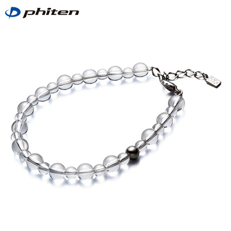 楽天市場】【送料無料】Phiten ファイテン チタン水晶コンビ