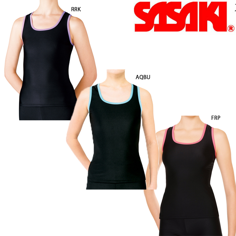 市場 ササキスポーツ シームレスYバックトップ 新体操 ウェア SASAKI