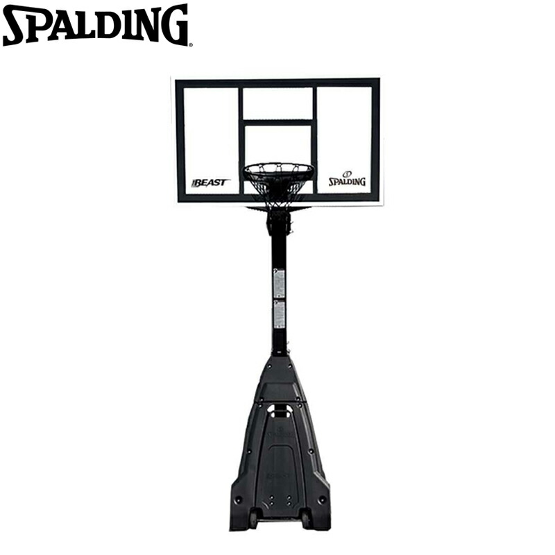 SALE／99%OFF】 バスケットゴール SPALDING スポルディング 60インチ ザ ビースト ステルス 7B1998CN 
