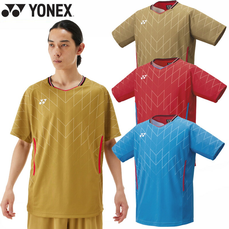楽天市場】【YONEX】バドミントン 日本代表 16830 UNIドライTシャツ