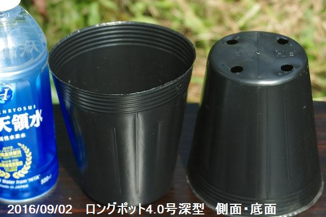 ビニールポット 通気性よくネット不要のロングポット4 0号深型 12cm 底穴4ヶ 100個 植木鉢 Giosenglish Com