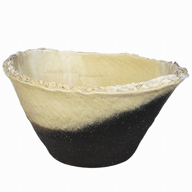 信楽焼 睡蓮鉢 陶器 大型　窯変小判型水鉢　20号【送料無料】【産地直送】【水鉢 大きい メダカ鉢 金魚鉢 ハス鉢 茶碗蓮鉢 スイレン鉢 特大】 big_b 27,349円