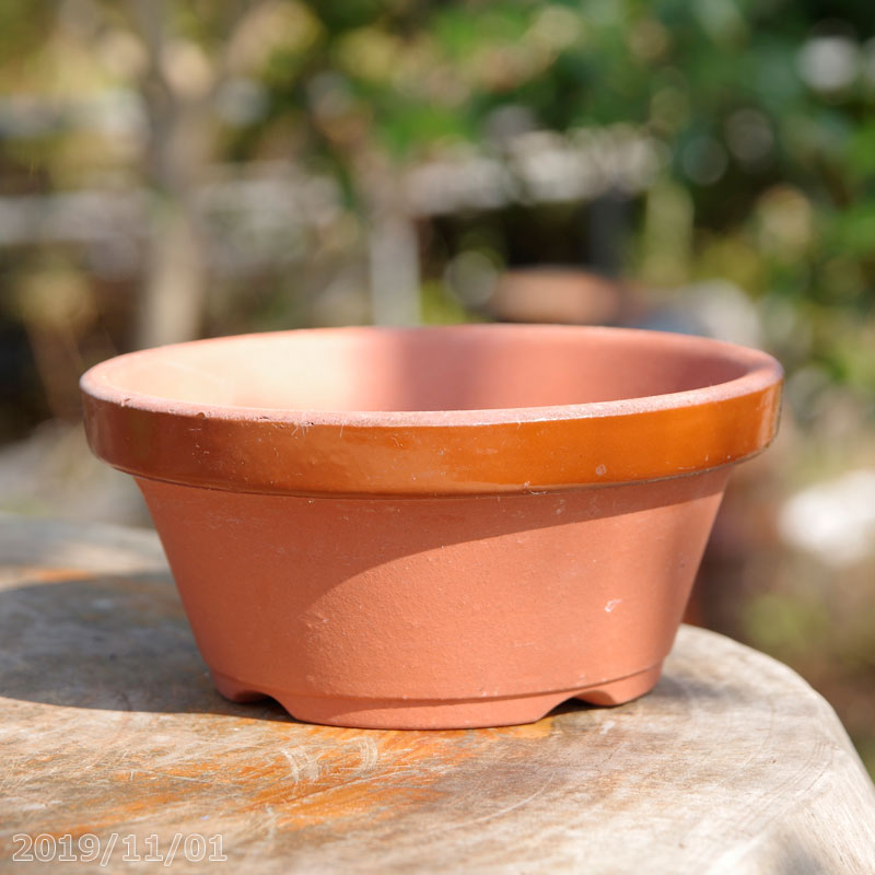 盆栽鉢　常滑焼　時代ミニ盆栽鉢小品盆栽鉢光山3個山野草サボテン多肉植物盆栽鉢小鉢 盆栽鉢 常滑焼 時代ミニ盆栽鉢小品盆栽鉢光山3個山野草サボテン