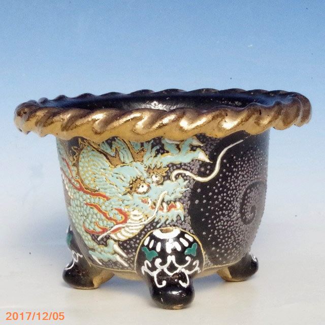 楽天市場】京楽焼 植木鉢 愛楽園製 富貴蘭鉢 清山作 「鈴虫」 3.5号