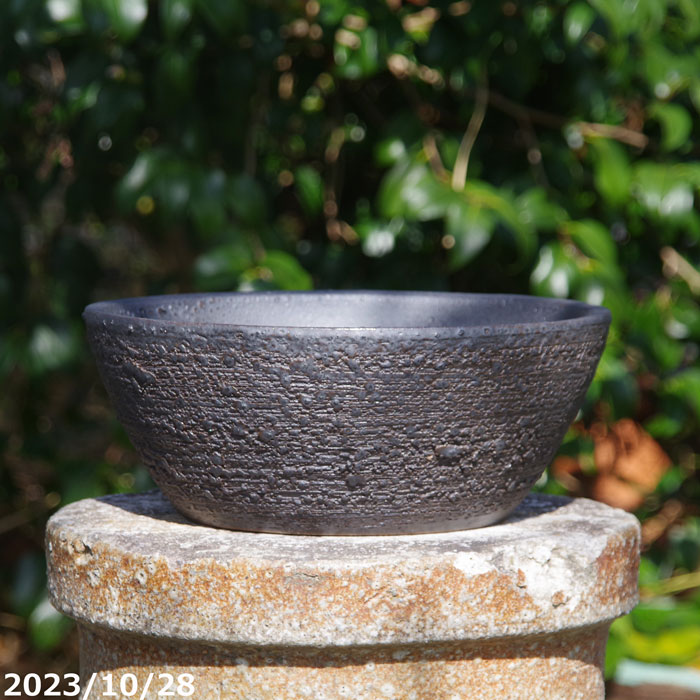 楽天市場】窯肌足付輪型 9号（直径25.7cm 高さ17cm）信楽焼 植木鉢