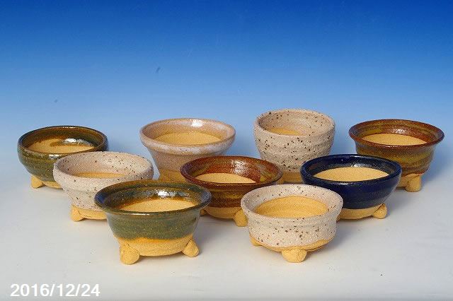 楽天市場】文山 3.5号4点セット 赤絵山水 さつき鉢 箱入 和風 植木鉢