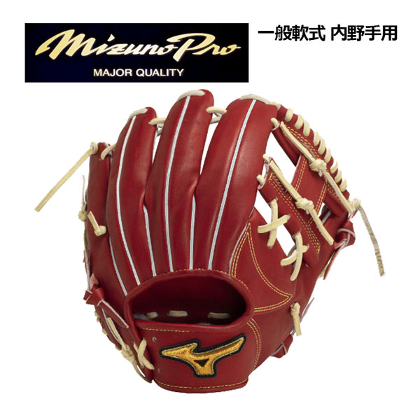 楽天市場】【平裏刺繍1円】ミズノプロ クラシック 軟式 グローブ