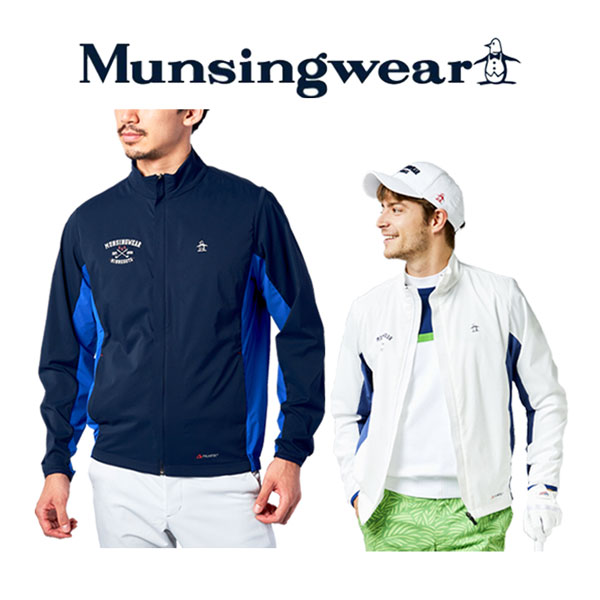 楽天市場】【40%OFF!】 マンシングウェア【Munsingwear】 byデサント メンズ ゴルフ 『Seasonal』 はっ水 ストレッチ  袖ドッキング ブルゾン (はっ水/2WAY(仕様)/ストレッチ) MGMVJK01CH (男性用/アウター/ジャンパー/上着/ゴルフウェア/父の日ギフト/プレゼント)  : 石田 ...