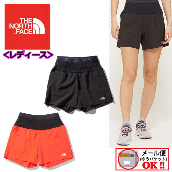 1点までメール便可 21 春夏 ノースフェイス The North Face レディース ウイメンズ ランニング フライウェイトレーシングショーツ Nbw 女性用 メッシュポケット ランニングパンツ ランパン ウェア 短パン ショートパンツ メール便で送料おトク 補給食や小物の収納