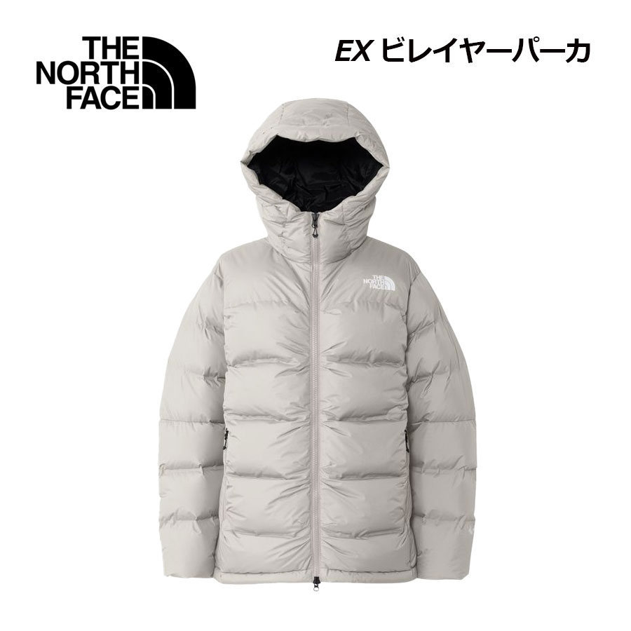 【2025 秋冬】ザ・ノース・フェイス【THE NORTH FACE】ユニ一発やる アウトドア 上衣 EX ビレイヤー アノラック/EX Belayer Parka ND92515 FI フォッシルアイボリー (メンズ/レディース/落ちこむ上衣/保温/防風/山登り/クライミング/トレッキング)