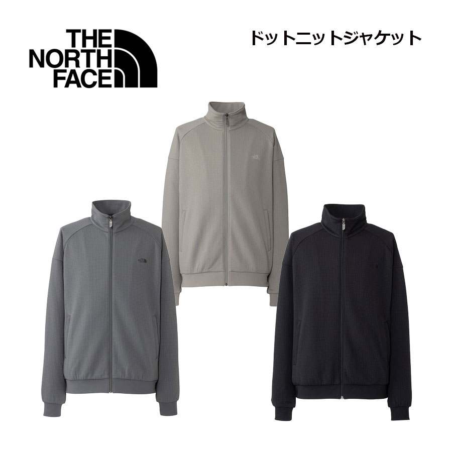 【2026 春夏】ザ・ノース・フェイス【THE NORTH FACE】ユニセックス ドット ニットジャケット NT12631 (メンズ/レディース/アウトドアジャケット/スウェット素材/UVカット/保温性/軽量/ライフスタイル/カジュアル/キャンプ/アウトドア)｜石田スポーツ BRIO 店