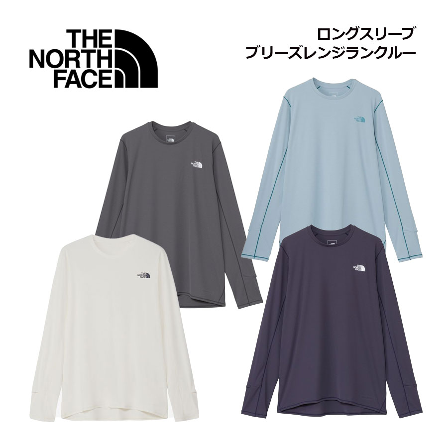 【2026 春夏】ザ・ノース・フェイス【THE NORTH FACE】メンズ ロングスリーブブリーズレンジランクルー NT12678 (成人男性用/ティーシャツ/長袖プルオーバー/駈けっくら/マラソン/幽客プルオーバー/運動競技御召しもの/形づくる御召しもの/アウトドア)