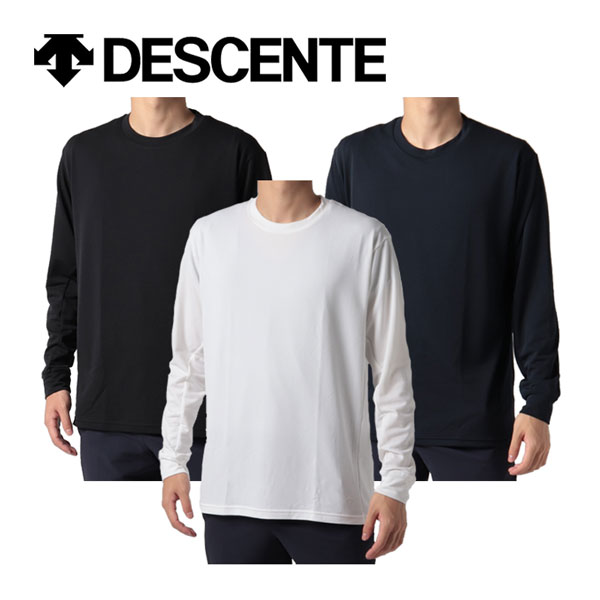 【未着用】 DESCENTE レディース 長袖　インナー シャツ タグ付き M dwwwjb60-a.jpg