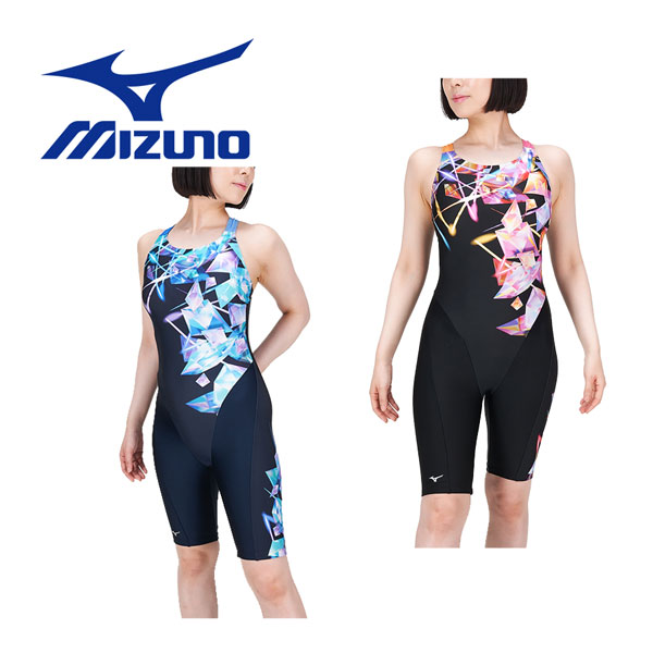【MIZUNO】アクアフィットネス用水着　M　オールインワン アクアフィットネス用オールインワン(ファスナー付)|N2JGB321
