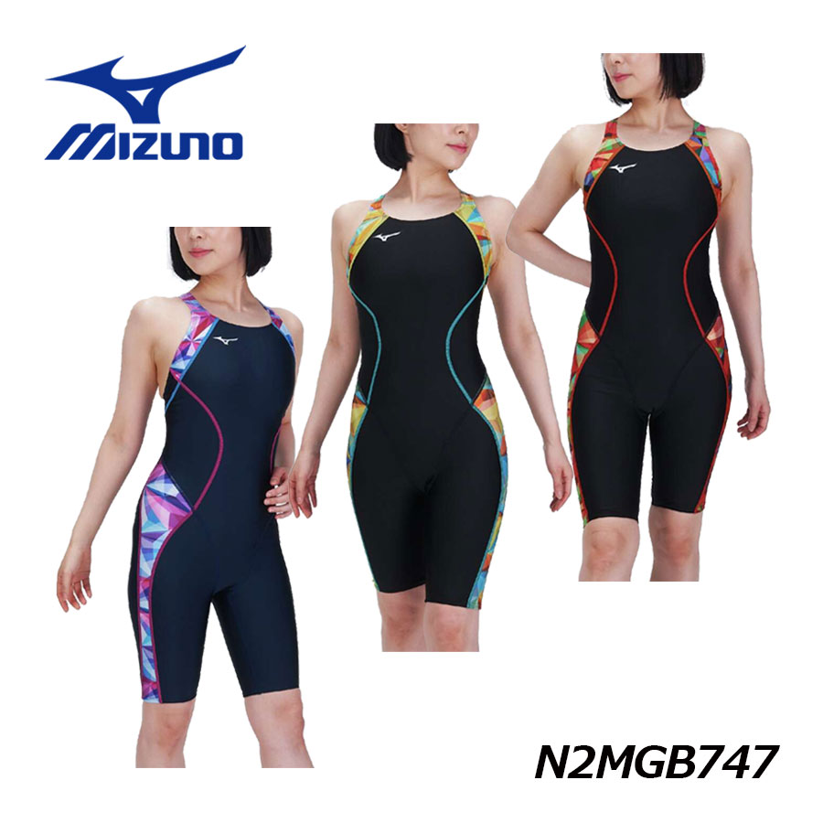 楽天市場】ミズノ【MIZUNO】レディース 競泳用 ハーフスーツ