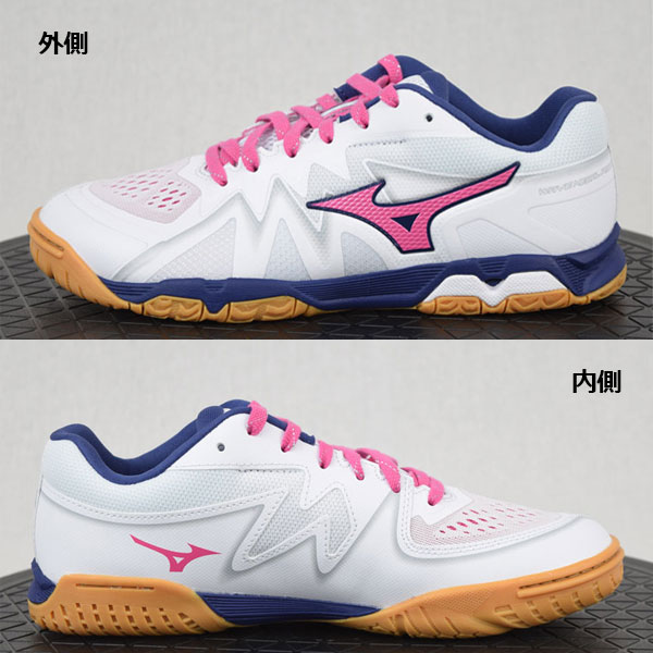 市場 2022春夏 MIZUNO 81GA2110 卓球用品 卓球シューズ ミズノ 新色 MEDAL 64 RISE ウエーブメダルライズ WAVE