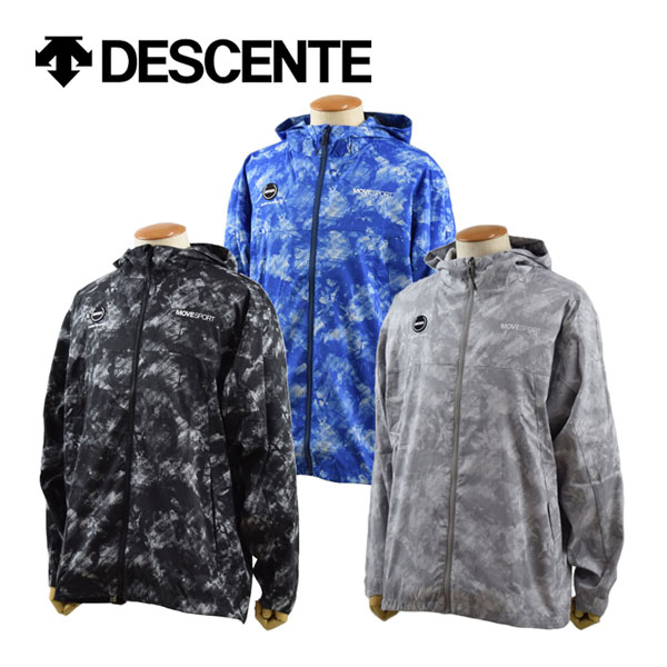 DESCENTE デサント HEATNAVI 総柄グラフィックフーデッド