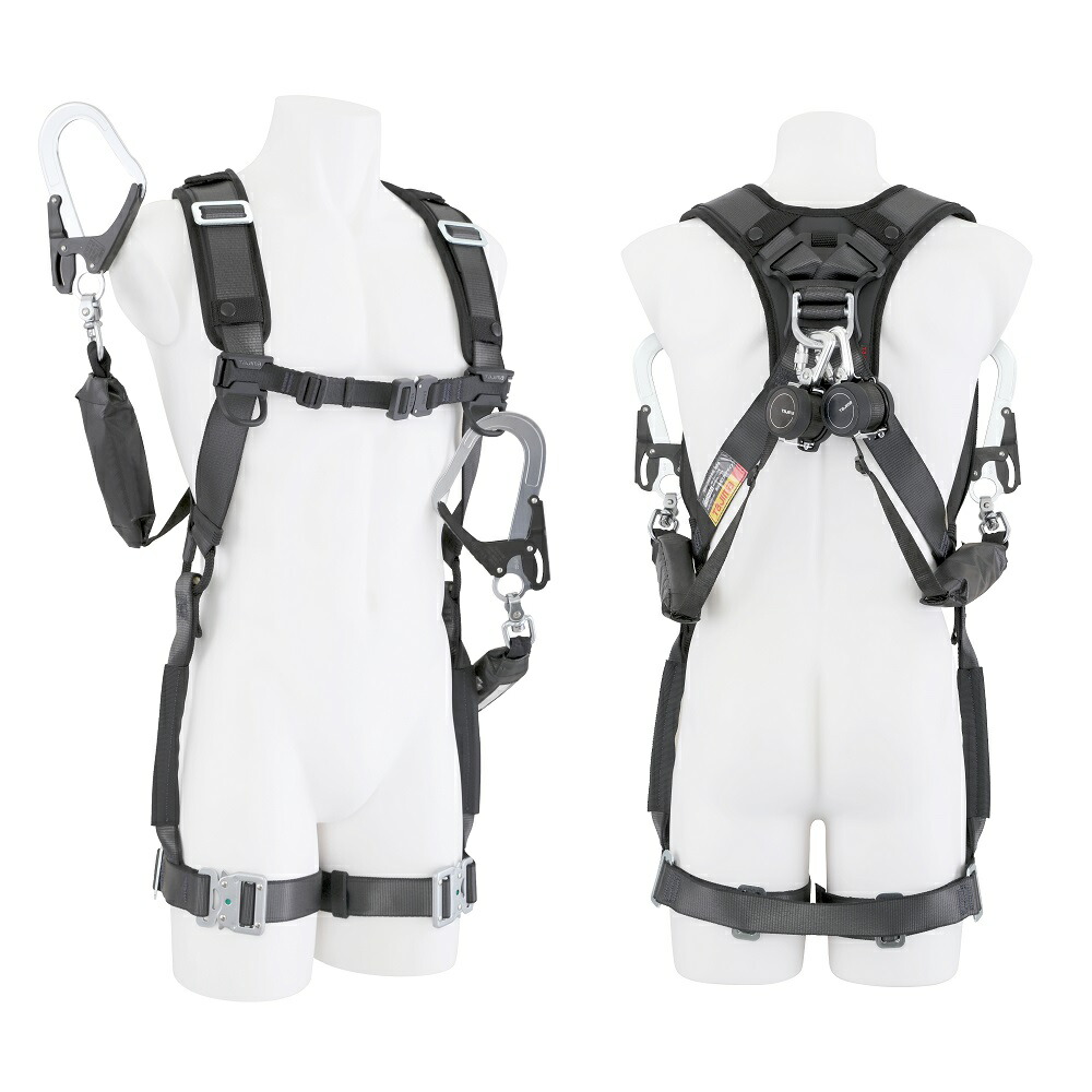 タジマ ハオルハーネスHS 黒 KR150FA シングルL5 ダブル書き割り A1HSKR-WL5BK