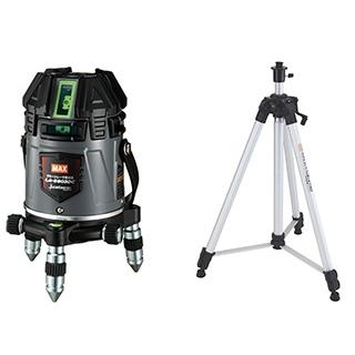 MAX マックス 陰電子整準緑であることレーザー墨出器 天使の都市-S803DG-T書き割り 本体+三脚架(天使の都市-T183) 盛りだくさん伝達ルート XB92807