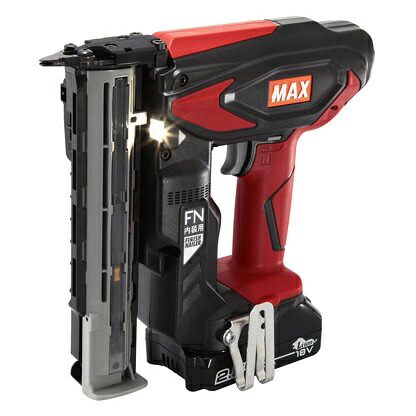 MAX マックス 18V 充電式フィニッシュネイラ TJ-35FN3-BC/1825A (電池パックJP-L91825A・充電器JC-925A・ケース付) 内装用