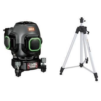 MAX マックス 緑であることレーザー墨出器 天使の都市-C81DG-T書き割り 本体＋三脚架(天使の都市-T183) XB92804