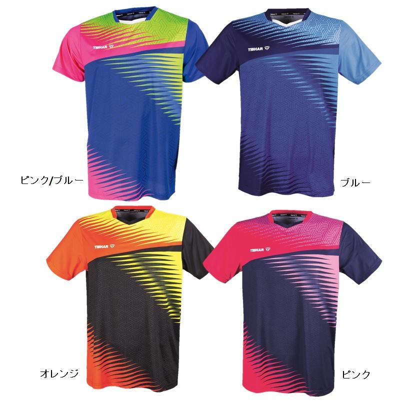 楽天市場】TIBHAR ティバー SOLシャツ TJS7 卓球ウェア