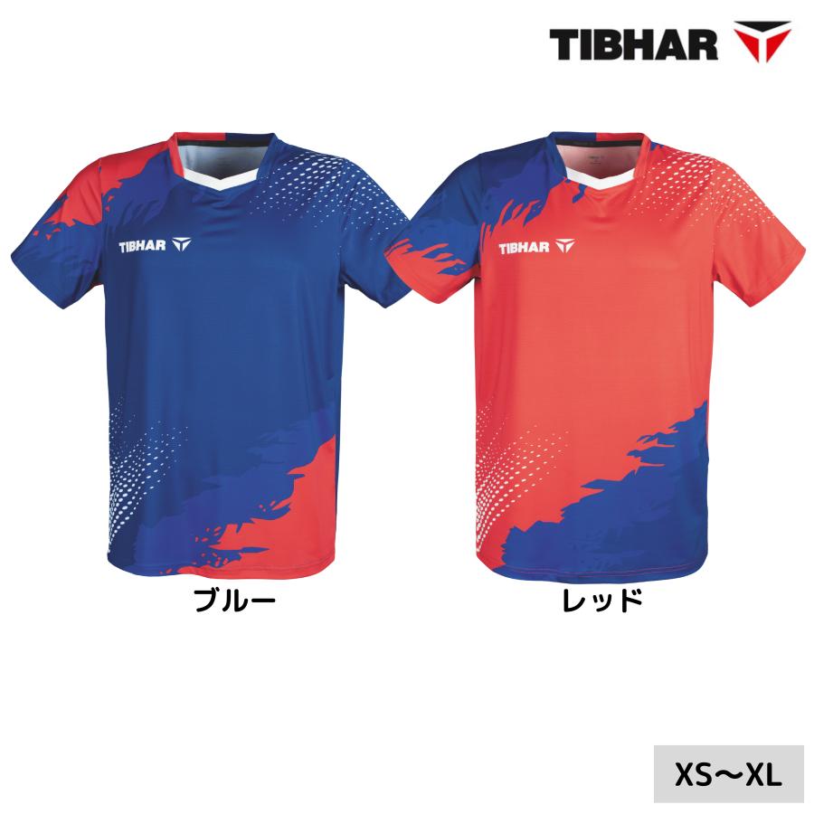 楽天市場】TIBHAR ティバー TERRA シャツ 卓球ユニフォーム TJS4
