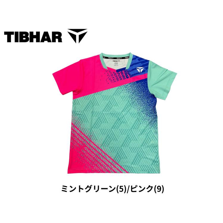 TIBHAR ティバー ペイントJPシャツ TJS16 卓球ユニフォーム 2026年春夏新作
