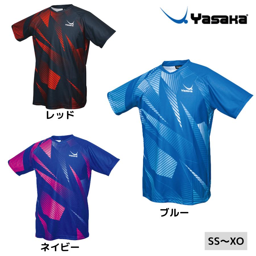 ヤサカ(Yasaka) アゼントユニフォーム Y-249 卓球ゲームシャツ 男女兼用