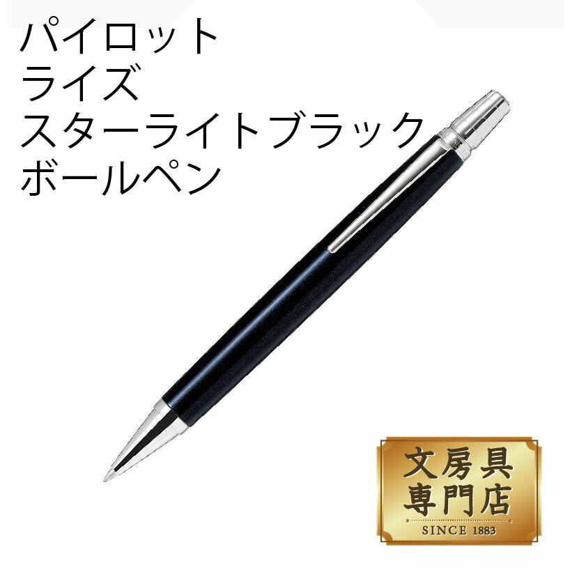 パイロット ライズ スターライトブラック ボールペン